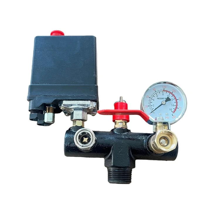 32MM 1 dyuymli havo kompressorli bosim regulyatori klapan 6 yoʻl assy